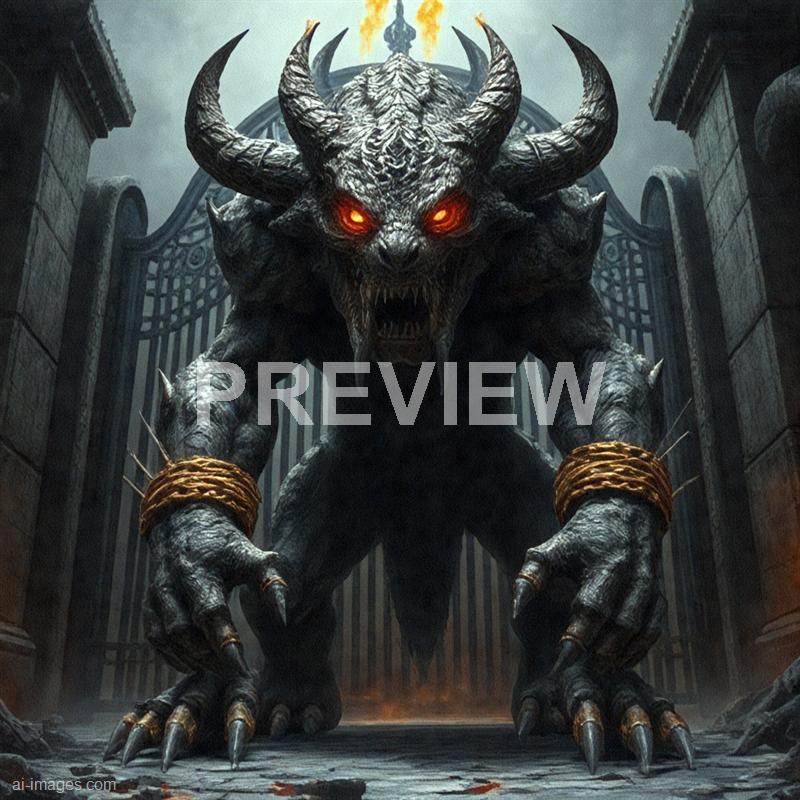 14724 - guardian-of-the-underworld-a-massive-creature-with-bu_250705171230_00001